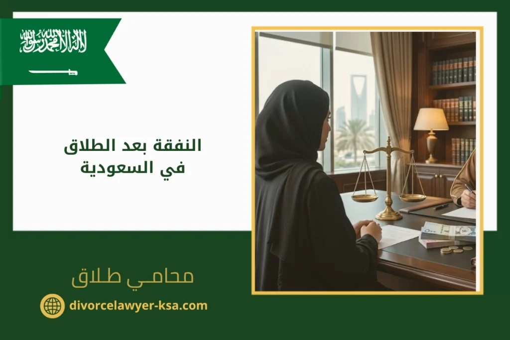 النفقة بعد الطلاق في السعودية