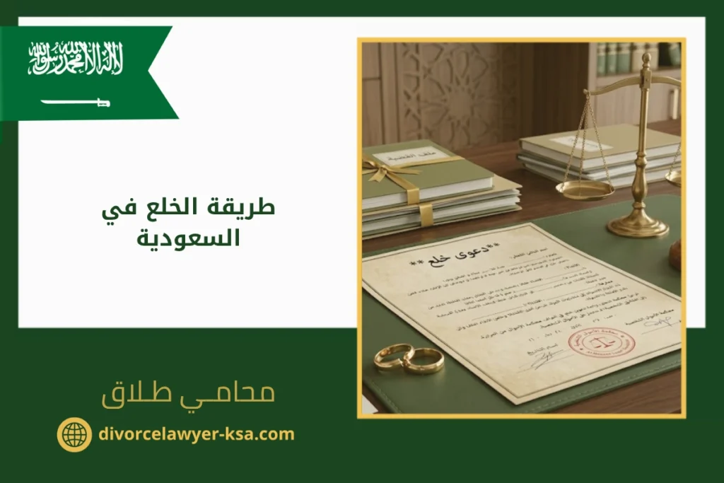 طريقة الخلع في السعودية